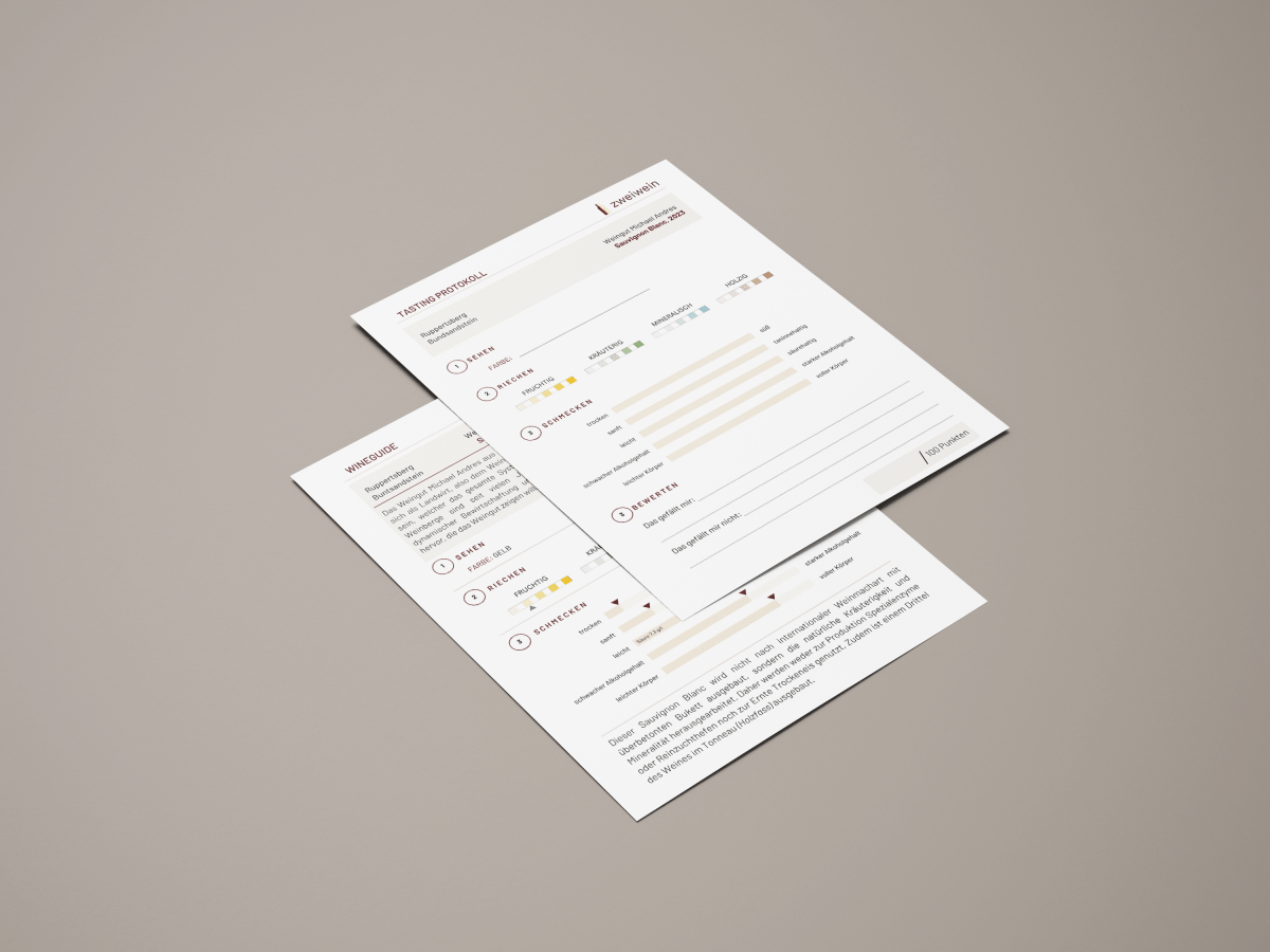 Rot - und Weisswein Tasting: Pfalz 2023 - zweiweinWein