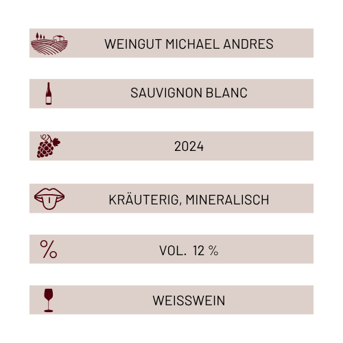 Weingut Michael Andres - Sauvignon Blanc 2023 (6 Flaschen)